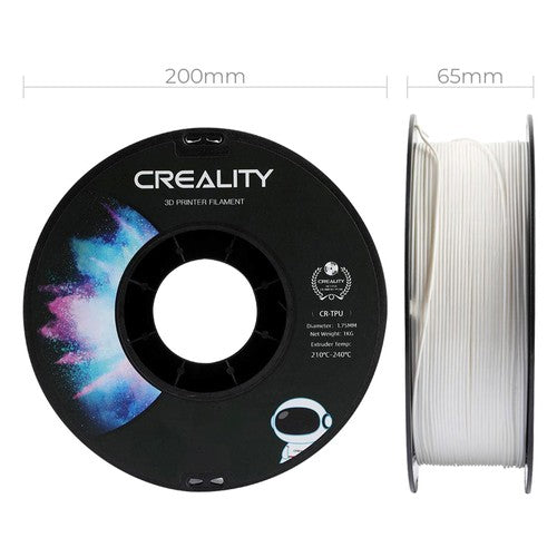 6KG Creality CR-TPU Filament - 2kg Black + 2kg White + 2kg Red