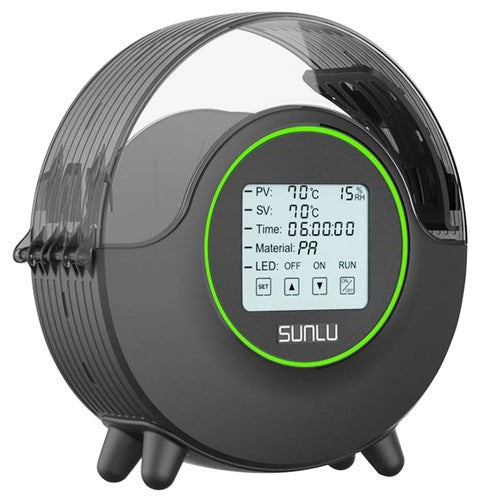 6kg Creality Hyper-PLA + Sunlu S2 Filament Dryer - 2kg Black+ 2kg White + 2kg Grey