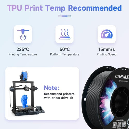 Creality CR-TPU Filament 1kg - Black