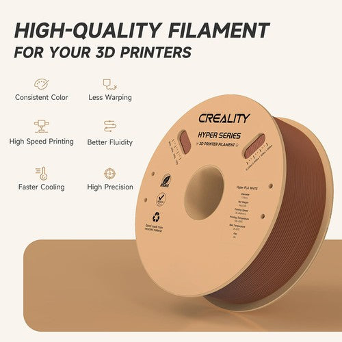 Creality Hyper-PLA Filament 1kg - Brown