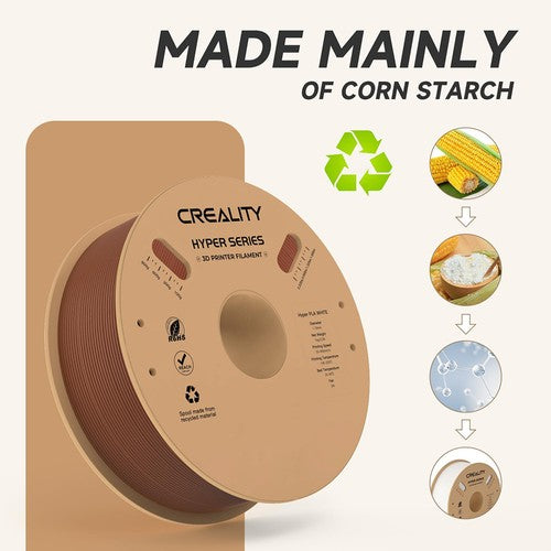 Creality Hyper-PLA Filament 1kg - Brown