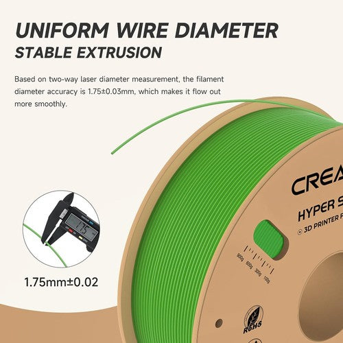Creality Hyper-PLA Filament 1kg - Green