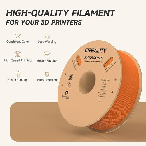 Creality Hyper-PLA Filament 1kg - Orange