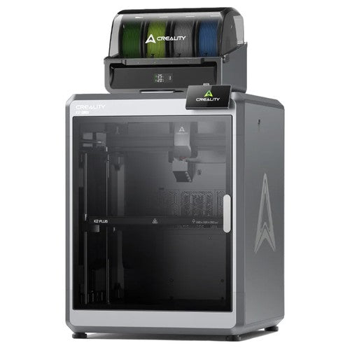 Creality K2 Plus Combo 3D Printer with CFS, 600mm/s, Multi-Color Printing, Apus Extruder, Tilt Detection, FOC Closed-Loop Motors, Active Chamber Heater, 350x350x350mm