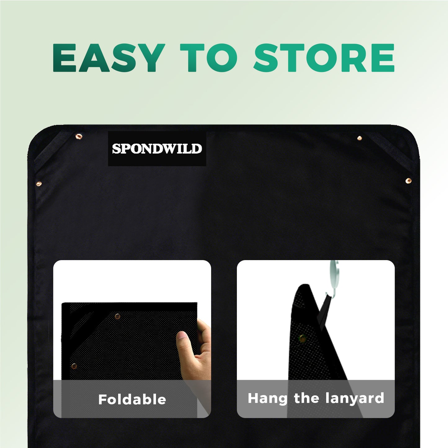 SPONDWILD Large Plant Transplanting Mat - PVC-Black Thickened Waterproof Potting Mat, Succulent Gardening Mat, Portable Repotting Mat for Mess Control