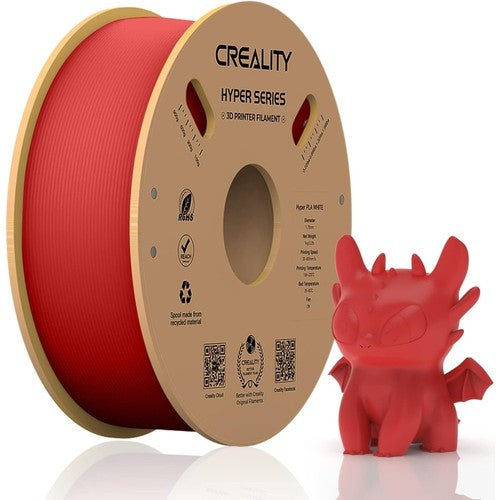 12kg Creality Hyper-PLA Filament - 2kg Black + 1kg Skin Color + 1kg Yellow + 1kg Green + 2kg Orange + 1kg Brown +1kg Red + 1kg Blue + 1kg Grey + 1kg White