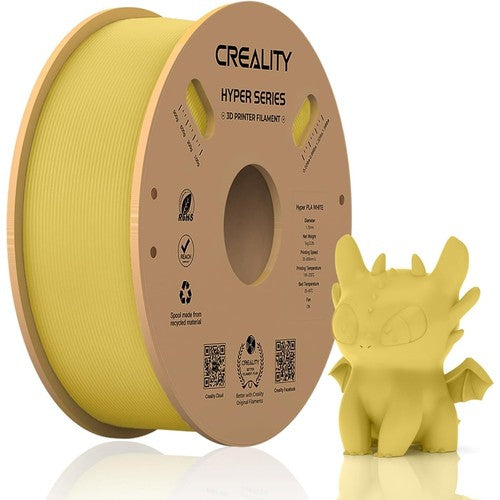 12kg Creality Hyper PLA Filaments + Creality Space Pi Filament Dryer - (2kg Golden + 2kg Blue + 2kg Strawberry Red + 2kg Black + 2kg White + 2kg Gray)