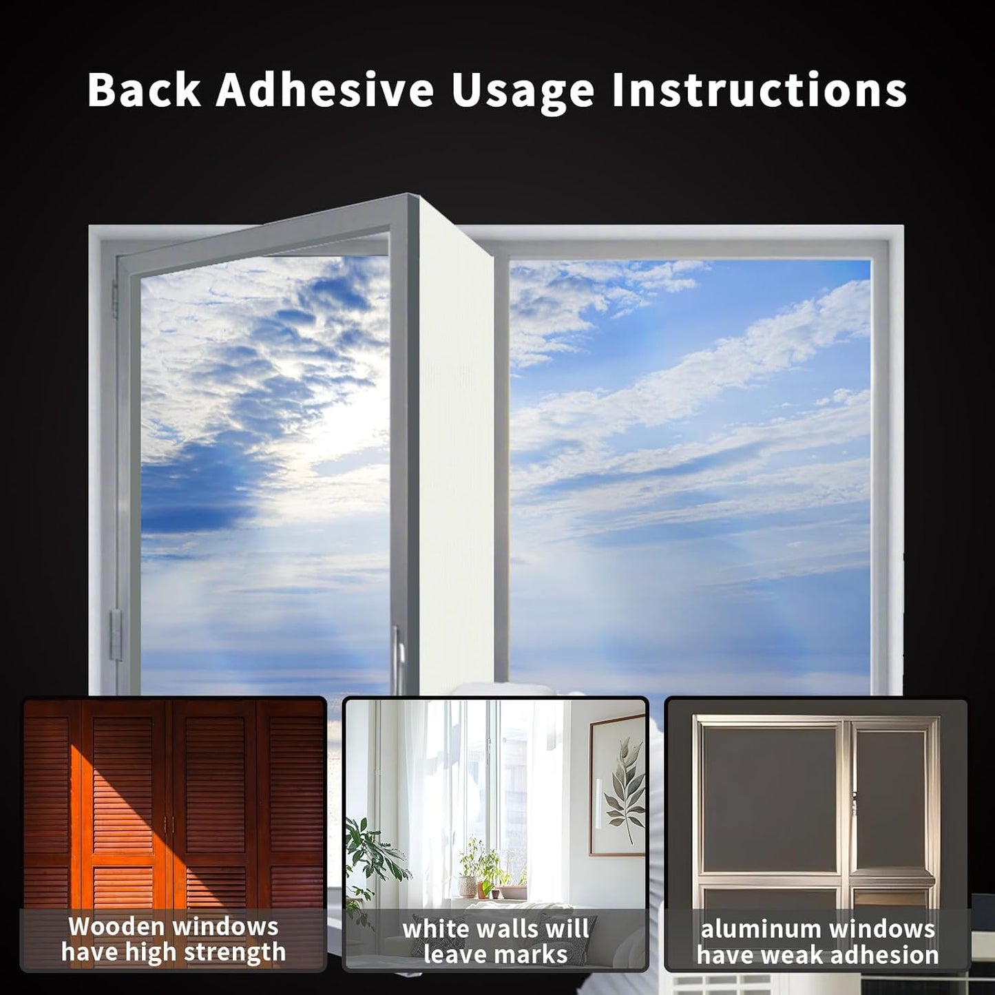 SPONDWILD 5m Window Seal Kit - Air Conditioner Window Seal & AC Vent Kit, Fits Window Air Conditioner/Dryer, Waterproof, Easy to Install for Push Out/Sliding Windows