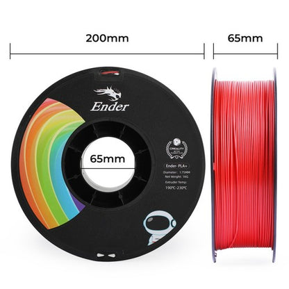 3kg Creality Ender-PLA Pro (PLA+) Filament - (1kg Red + 1kg Beige + 1kg Green)
