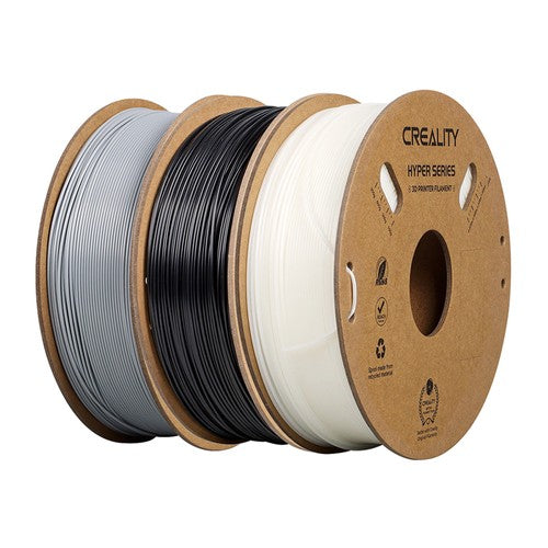 3kg Creality Hyper-ABS Filament - (1kg Gray + 1kg Black + 1kg White)