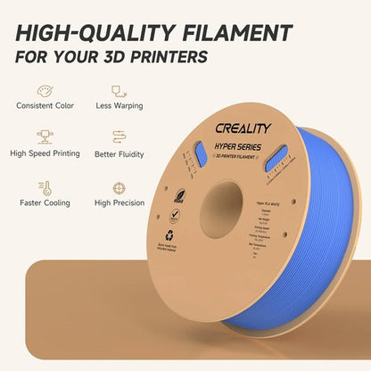 3kg Creality Hyper-PLA Filament - (1kg Red+1kg Blue+1kg Orange)