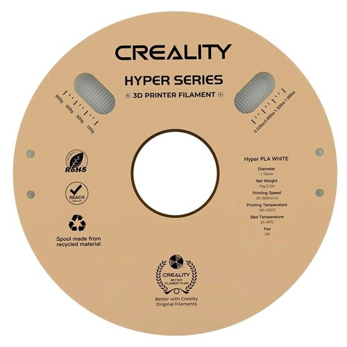 3kg Creality Hyper-PLA Filament - (1kg Skin Color + 1kg Black + 1kg Gray)
