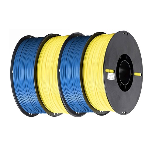 4kg Creality CR-ABS Filament - (2kg Blue + 2kg Yellow)