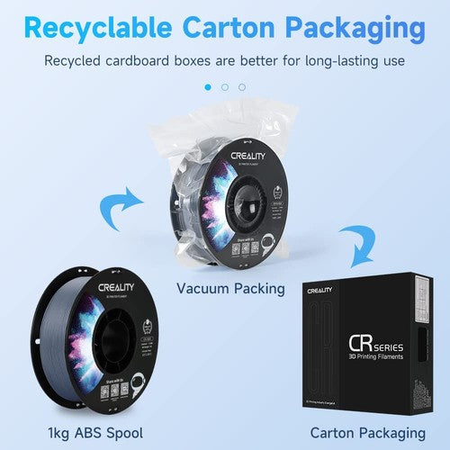4kg Creality CR-ABS Filament - (2kg Blue + 2kg Yellow)