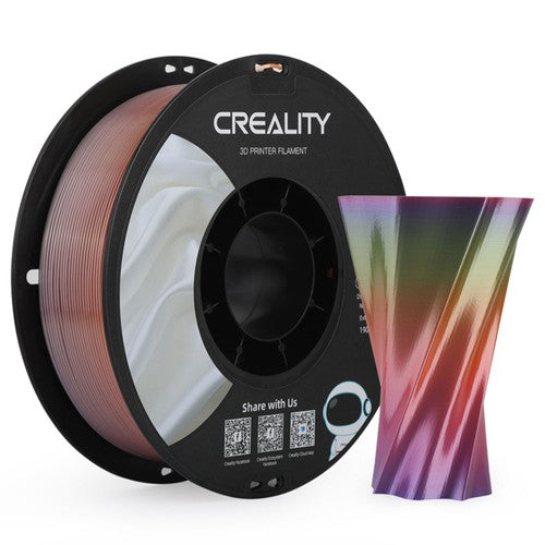 4kg Creality CR-Silk PLA Filament - Rainbow + Silver + Purple + Golden