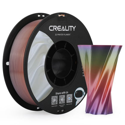 4kg Creality CR-Silk PLA Filament - Rainbow + Silver + Purple + Golden