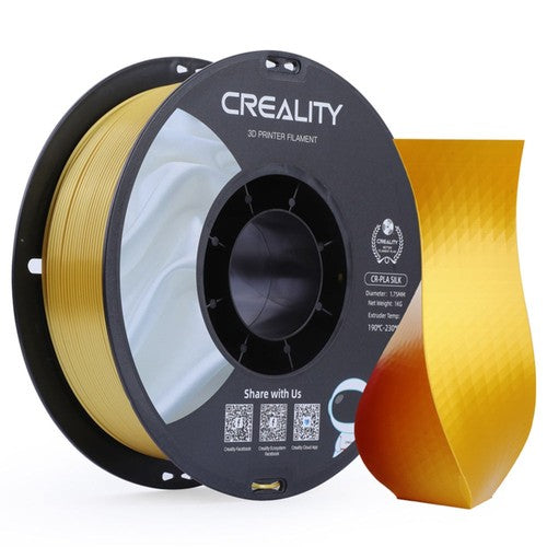 4kg Creality CR-Silk PLA Filament - Rainbow + Silver + Purple + Golden