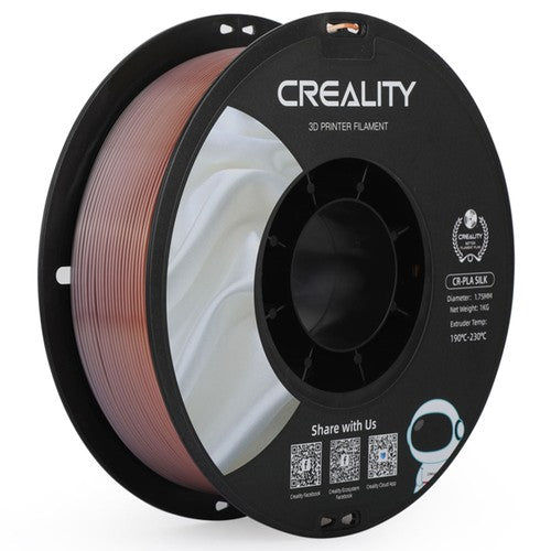 4kg Creality CR-Silk PLA Filament - Rainbow + Silver + Purple + Golden