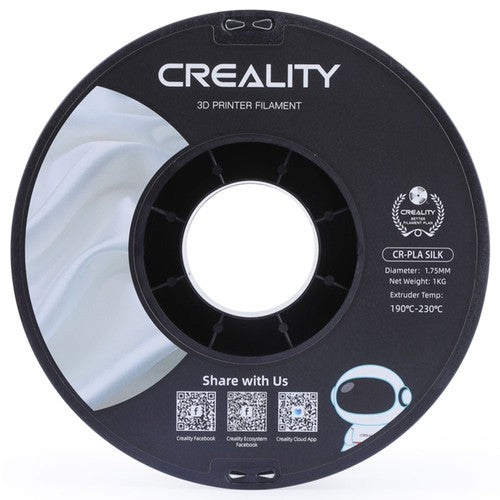 4kg Creality CR-Silk PLA Filament - Rainbow + Silver + Purple + Golden