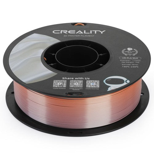 4kg Creality CR-Silk PLA Filament - Rainbow + Silver + Purple + Golden