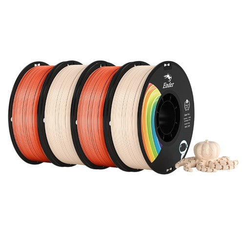 4kg Creality Halloween Pack Ender-PLA Pro (PLA+) Filament (2kg Orange + 2kg Beige)