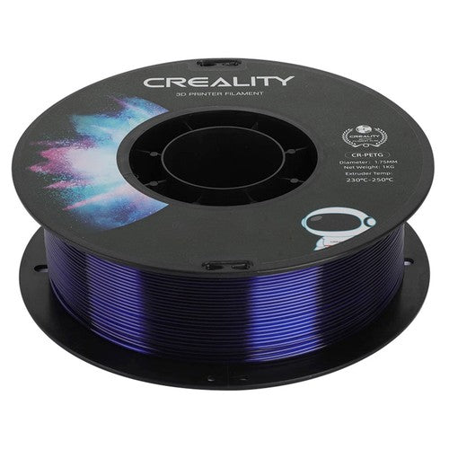 5kg Creality CR-PETG Filament - (1kg Transparent Color + 1kg Yellow + 1kg Transparent Blue + 1kg Red + 1kg White)