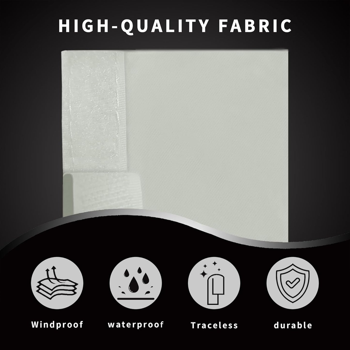 SPONDWILD 5m Window Seal Kit - Air Conditioner Window Seal & AC Vent Kit, Fits Window Air Conditioner/Dryer, Waterproof, Easy to Install for Push Out/Sliding Windows