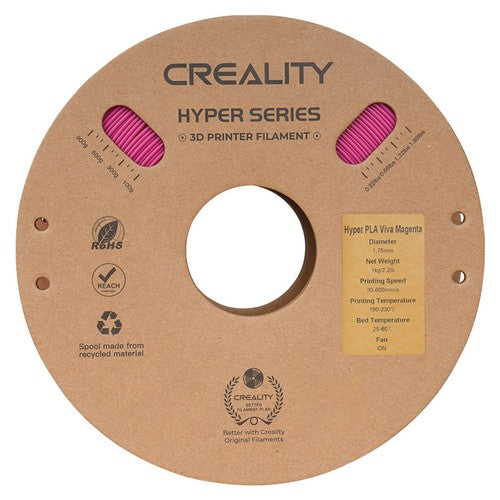 6kg Creality Hyper-PLA Filament - (1kg Red+1kg Skin Color+1kg Purple+1kg White+1kg Strawberry Red+1kg Orange)