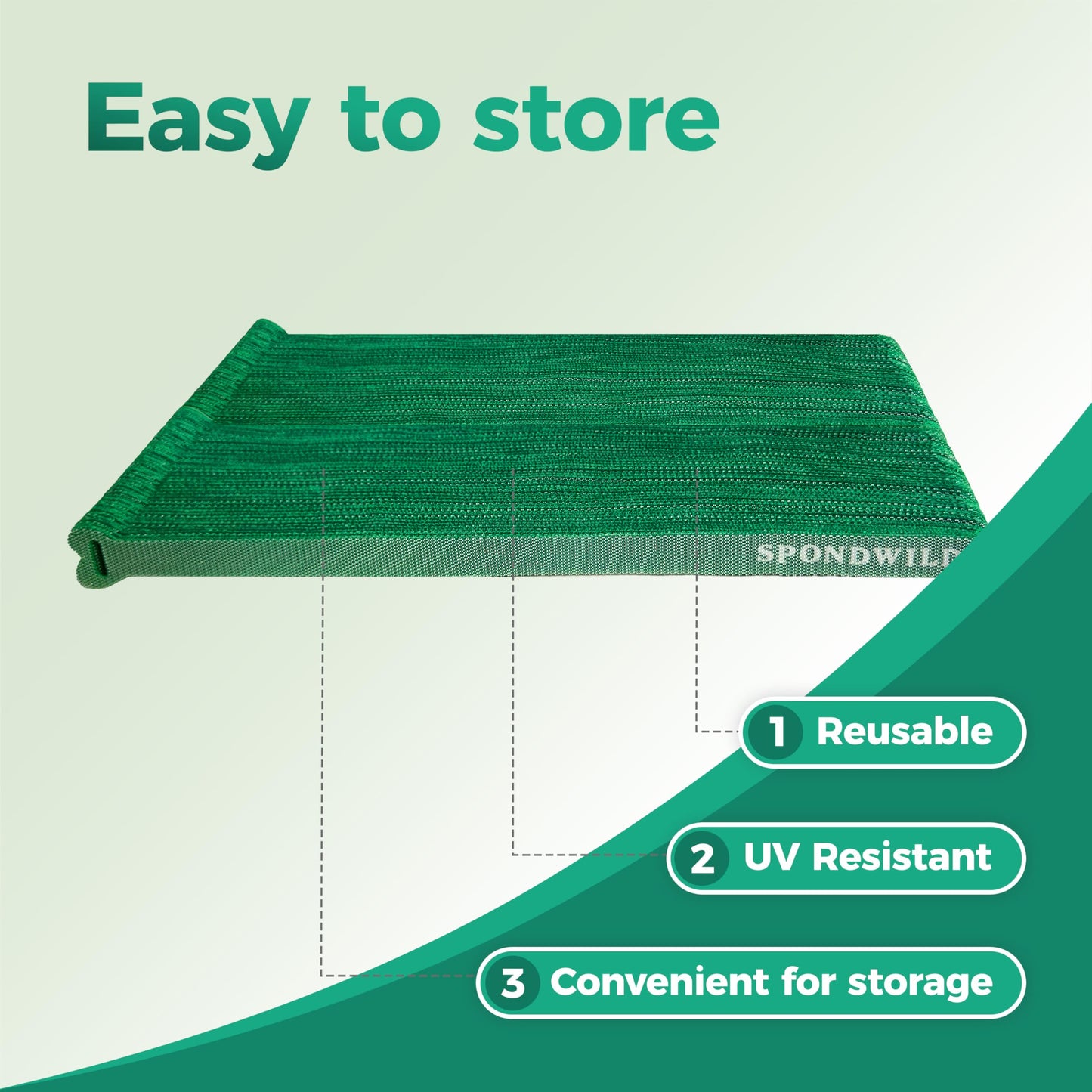 9.8 Inch Reusable Cable Ties - Adjustable Multi-Purpose Wire Ties for Home Office Cord Management(Green,40Pcs)