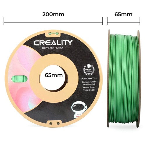 Creality CR 1.75mm Matte PLA 3D Printing Filament 1KG Avocado Green