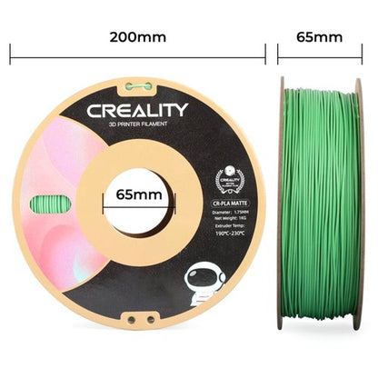 Creality CR 1.75mm Matte PLA 3D Printing Filament 1KG Avocado Green
