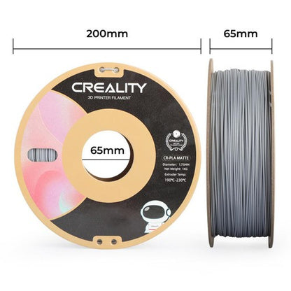 Creality CR 1.75mm Matte PLA 3D Printing Filament 1KG Matte Gray
