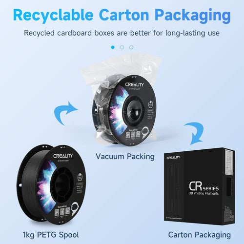 Creality CR-PETG Filament 1kg - Black