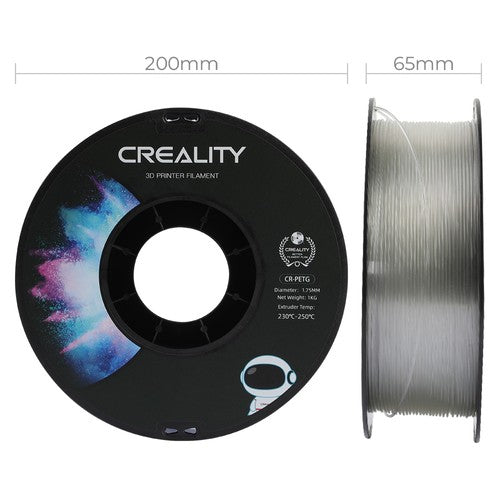 Creality CR-PETG Filament 1kg - Transparent Color