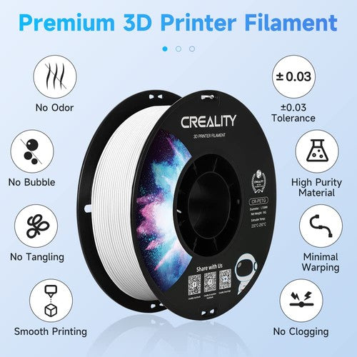 Creality CR-PETG Filament 1kg - White