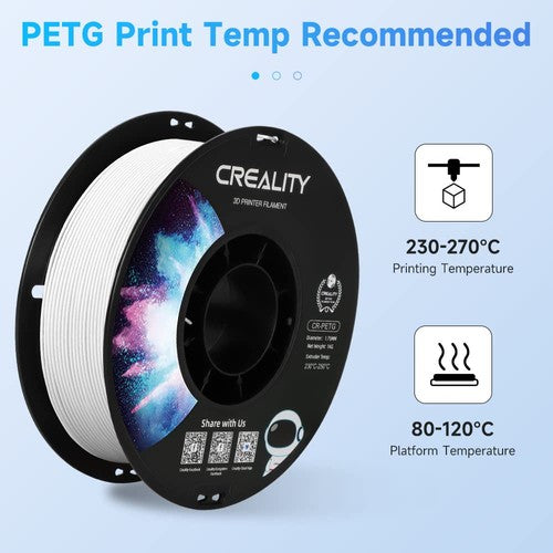 Creality CR-PETG Filament 1kg - White
