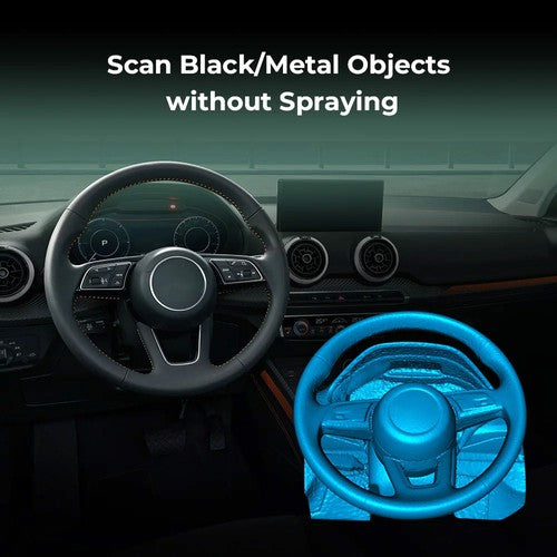 Creality CR-Scan Ferret SE 3D Scanner, Infrared Light Source, Up to 30 fps Scan Speed, 0.1mm Accuracy, 24-bit Full-Color Scanning, Anti-Shake Tracking, 560x820mm Single Capture Range, 150x150mm Minimum Scanning