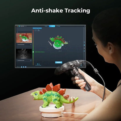Creality CR-Scan Ferret SE 3D Scanner, Infrared Light Source, Up to 30 fps Scan Speed, 0.1mm Accuracy, 24-bit Full-Color Scanning, Anti-Shake Tracking, 560x820mm Single Capture Range, 150x150mm Minimum Scanning