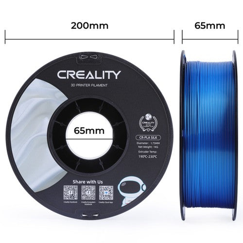 Creality CR-Silk PLA Filament 1kg - Blue