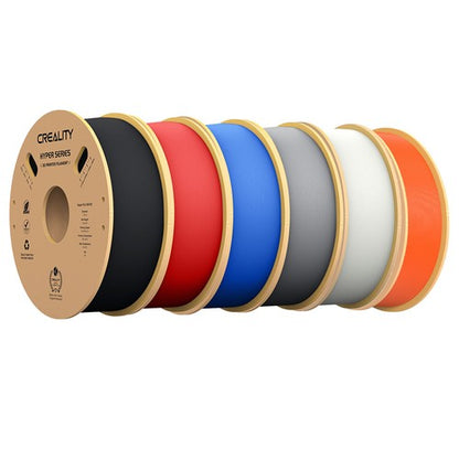 Creality Ender-3 V3 Plus 3D Printer + 6kg Creality Hyper PLA Filament - Black+Red+Blue+Grey+White+Orange