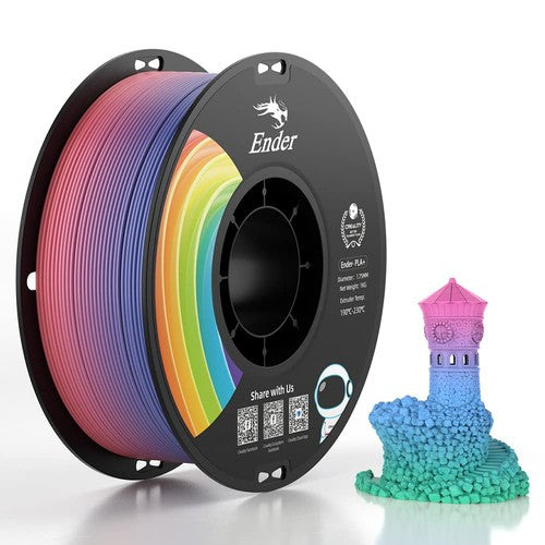 Creality Ender-PLA Pro (PLA+) Filament - Rainbow