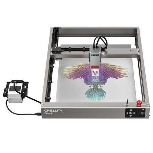 Creality Falcon2 22W Laser Engraver Cutter + Mecpow H44 Laser Bed + Mecpow FC1 Enclosure