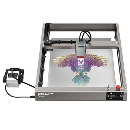 Creality Falcon2 22W Laser Engraver Cutter + Mecpow H44 Laser Bed + Mecpow FC1 Enclosure