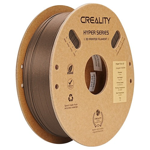 Creality Hyper PLA-CF Filament 1kg - Greyish Yellow