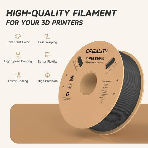 Creality Hyper-PLA Filament 1kg - Black