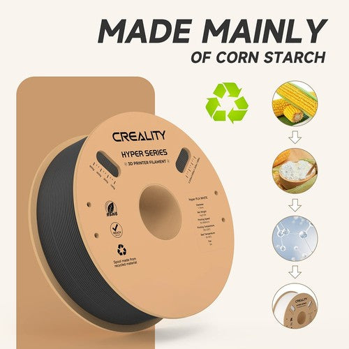 Creality Hyper-PLA Filament 1kg - Black