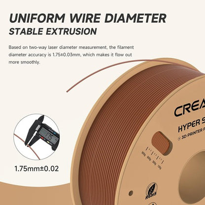 Creality Hyper-PLA Filament 1kg - Brown