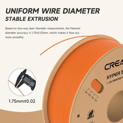 Creality Hyper-PLA Filament 1kg - Orange