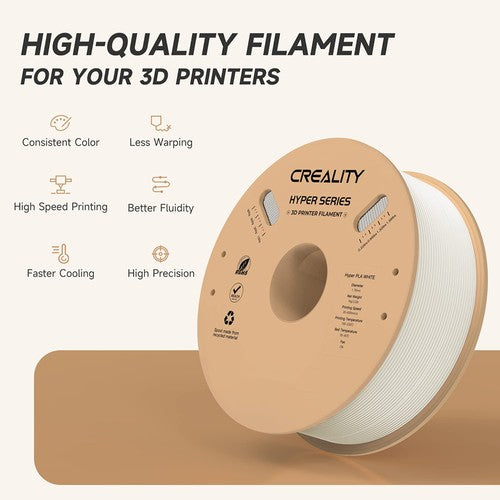 Creality Hyper-PLA Filament 1kg - White