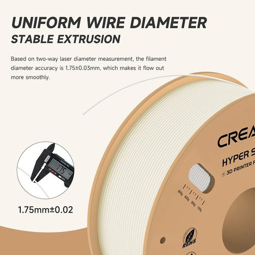 Creality Hyper-PLA Filament 1kg - White